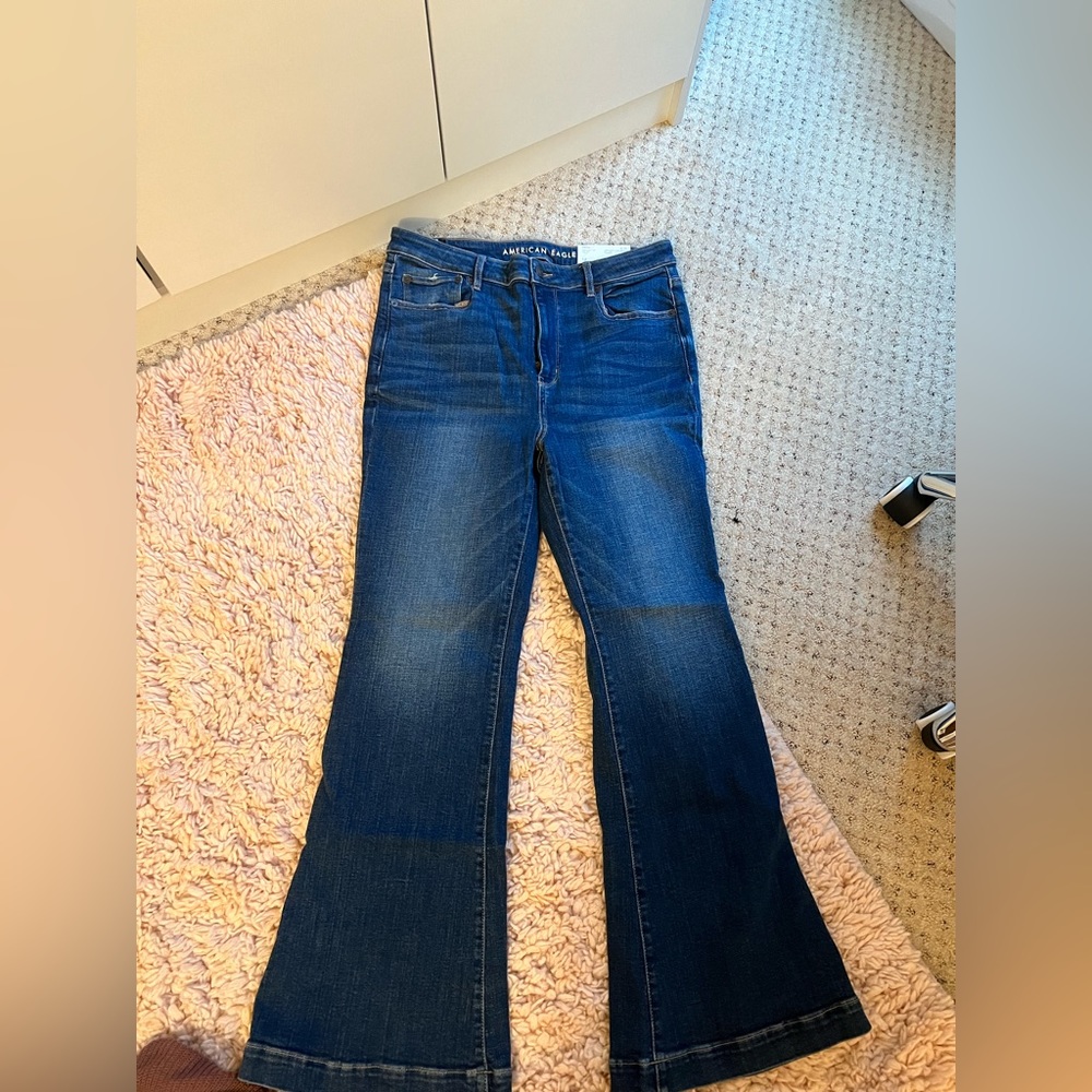 Jeans, medium wash, 12, 31, NWT, American Eagle